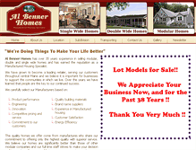Tablet Screenshot of albennerhomes.com